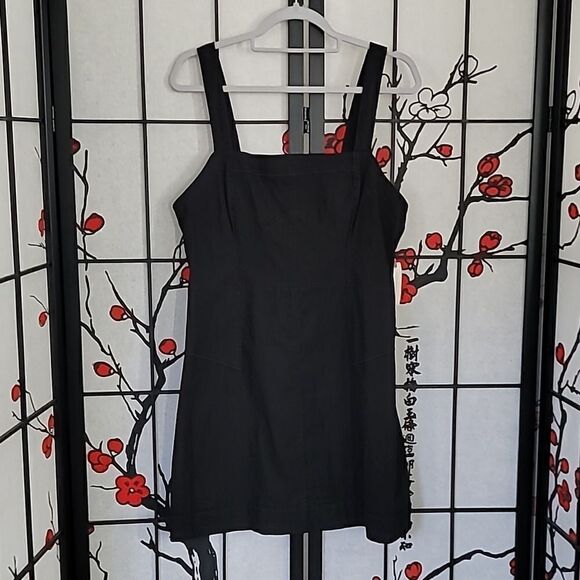 Anthropologie Squareneck Slim Mini Dress - Picture 3 of 12